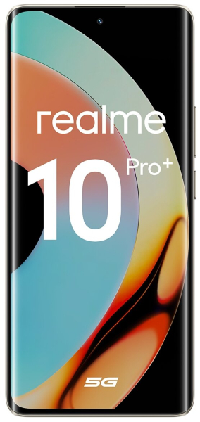 Купить Смартфон realme 10 Pro+ 5G 12/256 ГБ RU, 2 nano SIM, золотой